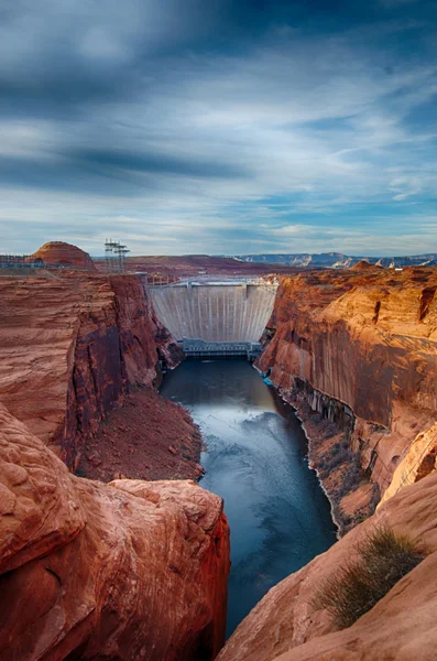 Glen Canyon Dam located in Page, Arizona.