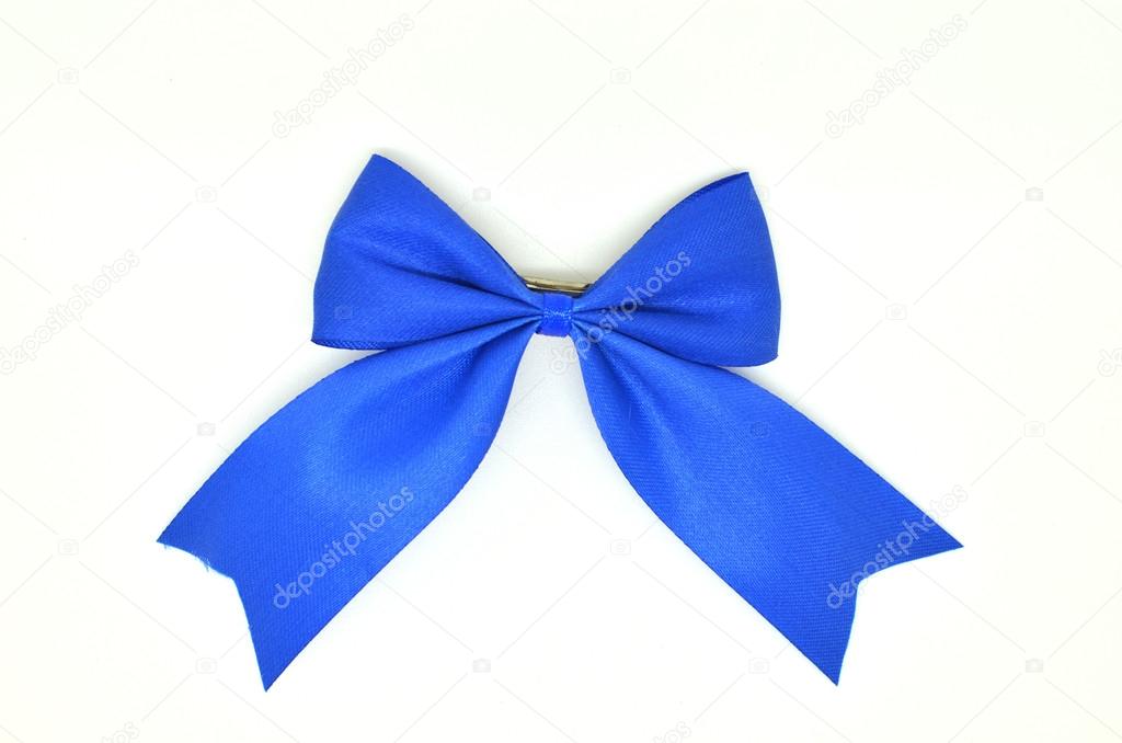 Blue ribbon hair accessories - wide 3