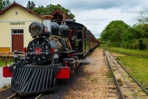 Historic train in Tiradentes