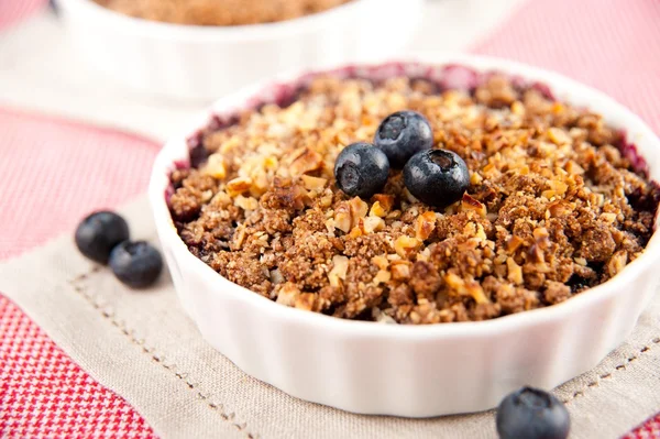 Healthy Paleo Style Berry Cobbler for Dessert