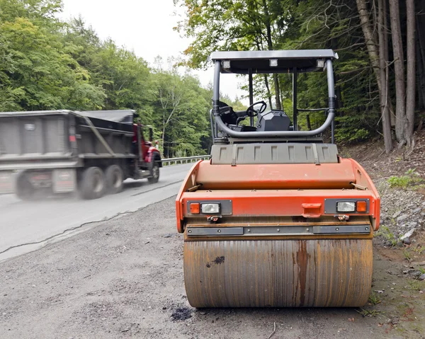 Construction Steam Roller