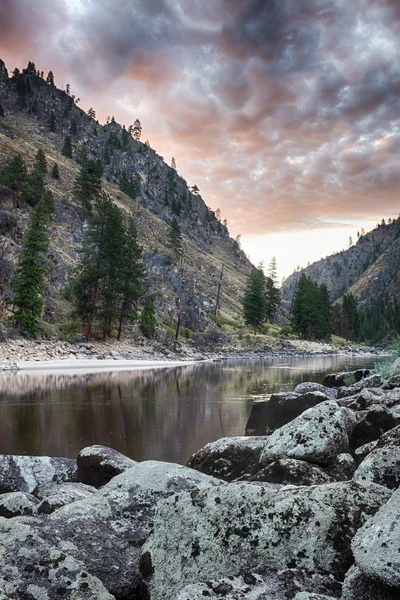 Storm Clouds over Salmon River