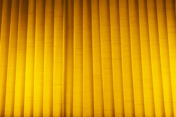 Yellow blinds