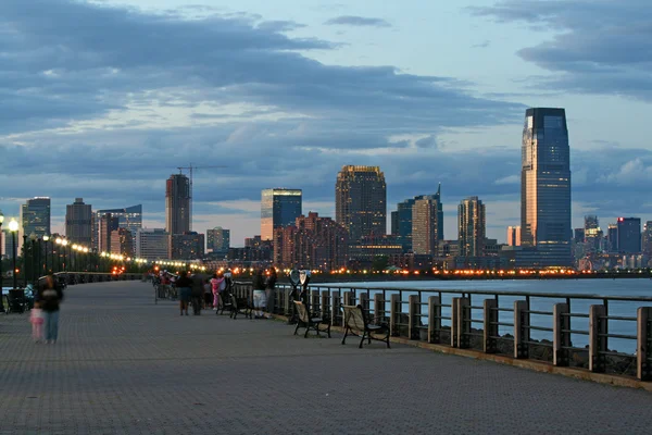 The Jersey City skyline