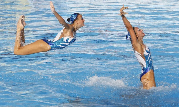 SWM: World Championship women\'s team sychronised swimming.
