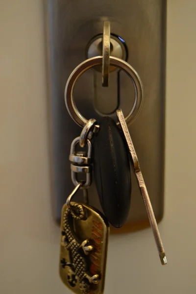 Keys in the lock