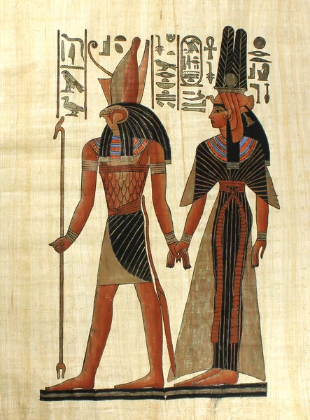 Old egyptian papyrus