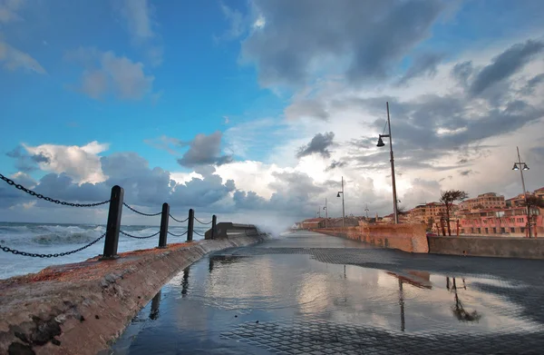 Jaffa beach after the Storm