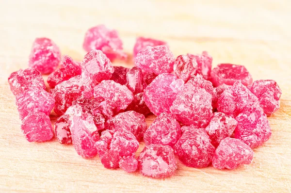 Ruby crystals
