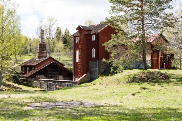 Klenshyttan iron making founded in the early 17th century