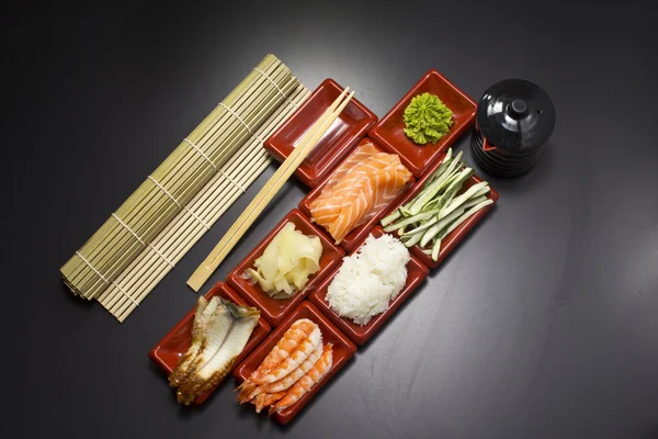 Asian food sushi