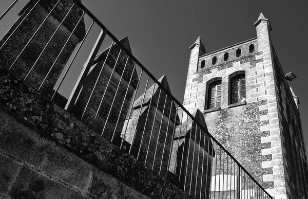 Modern battlements view