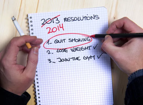 Last Years New Year Resolution list failed