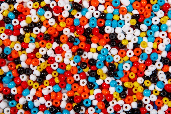 Colorful bead background