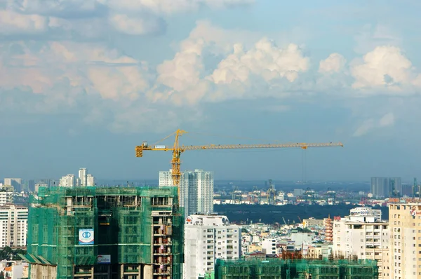 Vietnamese construction, apartment block