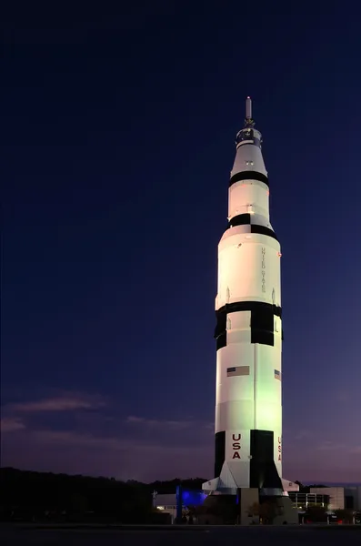 Saturn V in the Nightlights