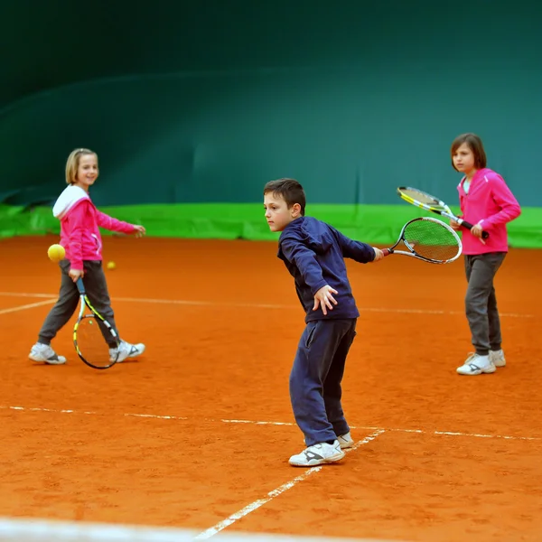 Tennis school indoor