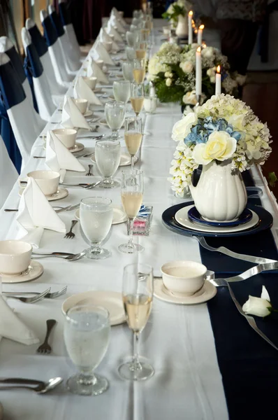 Fancy wedding table