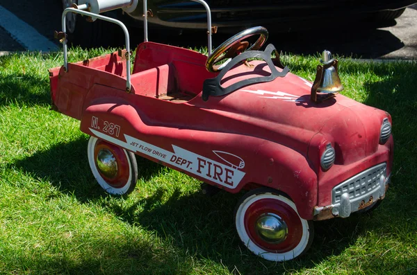 Antique fire engine riding toy