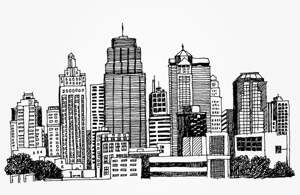 Sketch of a Big City