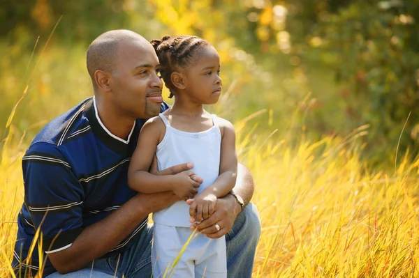 Father And Daughter Spend Time Together