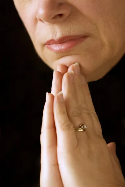 Woman Prays