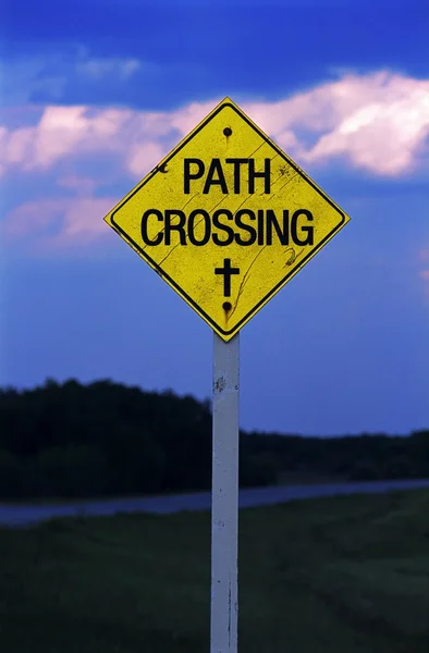 Path Crossing Sign