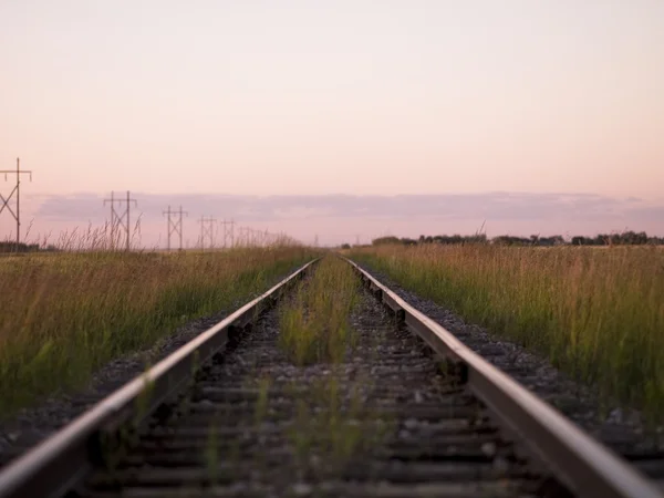 Railroad Tracks, Manitoba, Canada