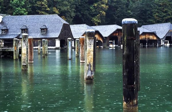 Boat Houses In Germany, Europe