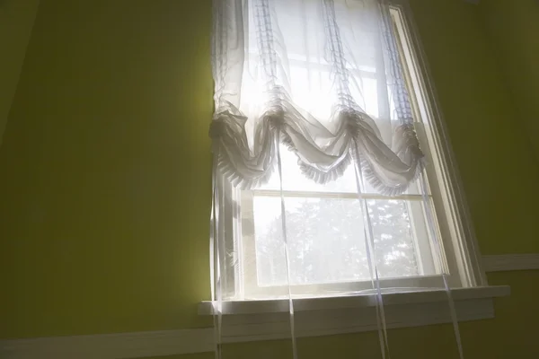 Window With Sheer Curtains