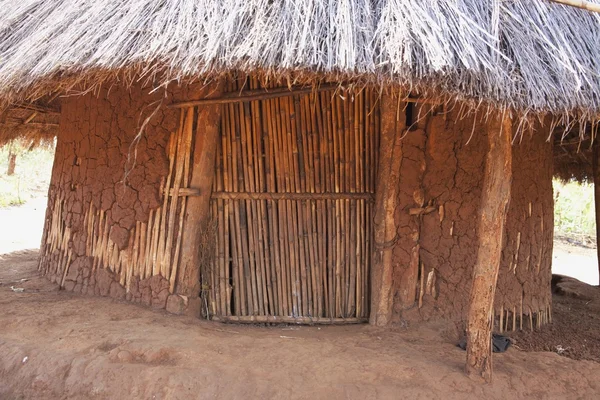 Typical Dwelling Or House In A Rural Area. Manica, Mozambique, Africa