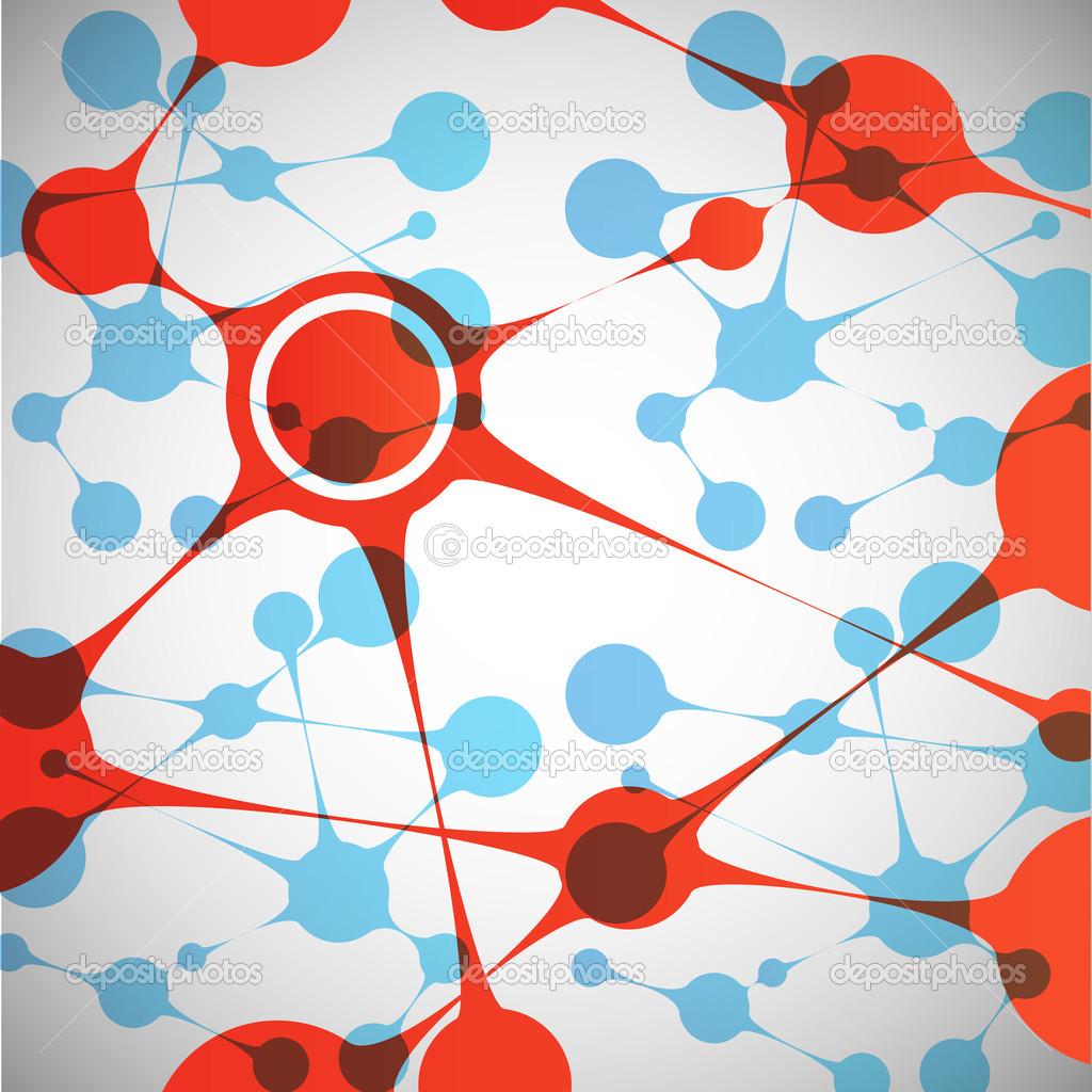 Vector biotechnology background eps10 — Stock Vector © Gaisonok #47393971