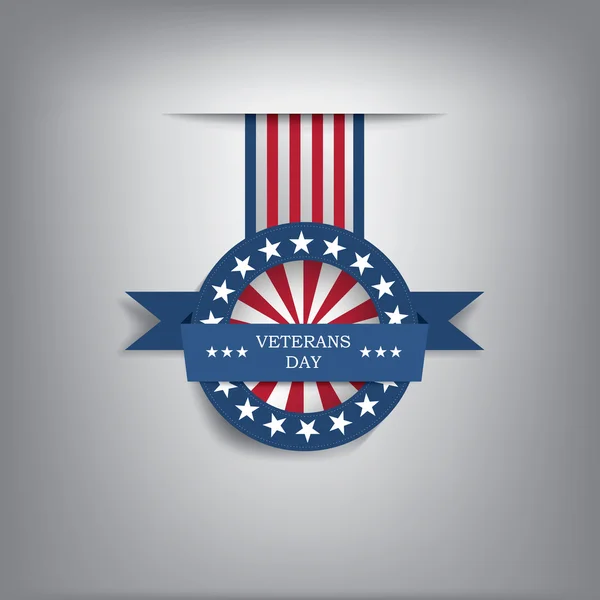 Veterans day badge