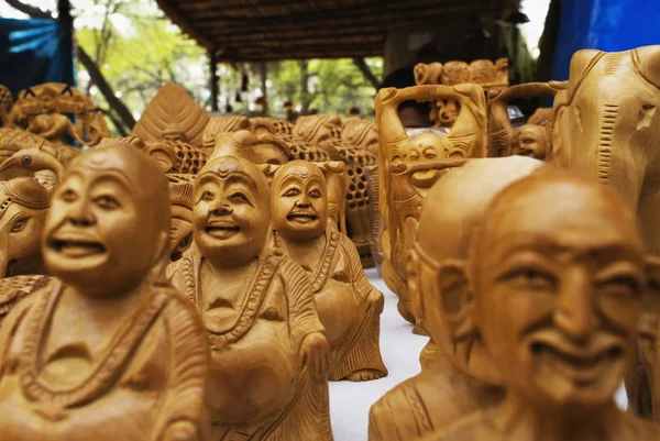 Statues of Laughing Buddha