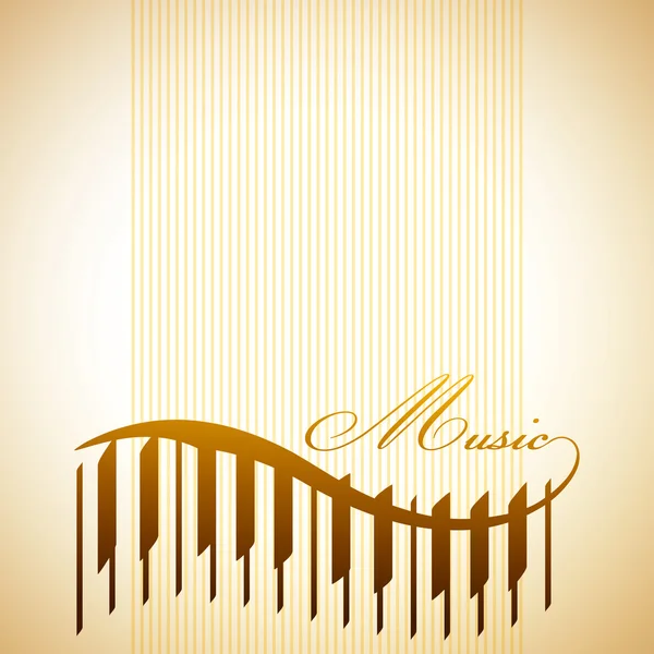 Abstract background with the piano