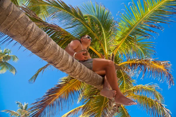 Man on the beach