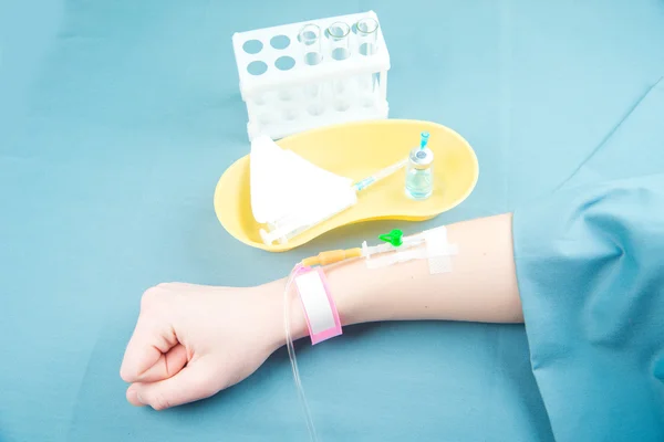 Intravenous injection, drip of medicinal product