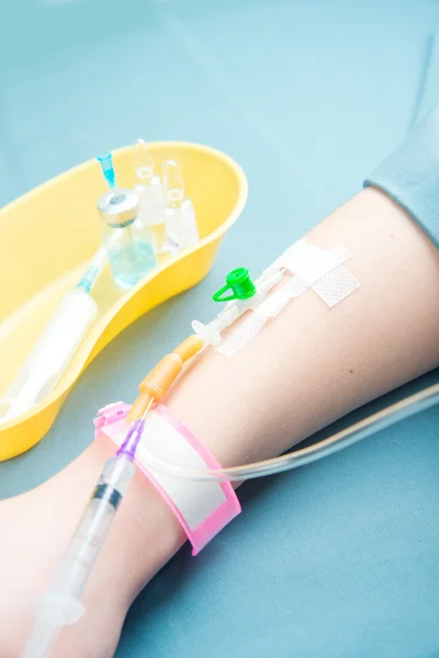 Intravenous injection, drip of medicinal product