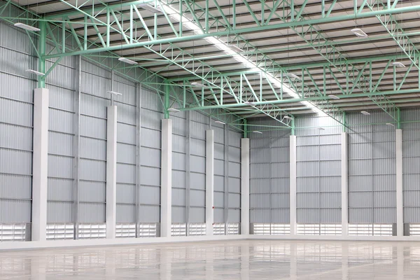 New empty warehouse for customer rent