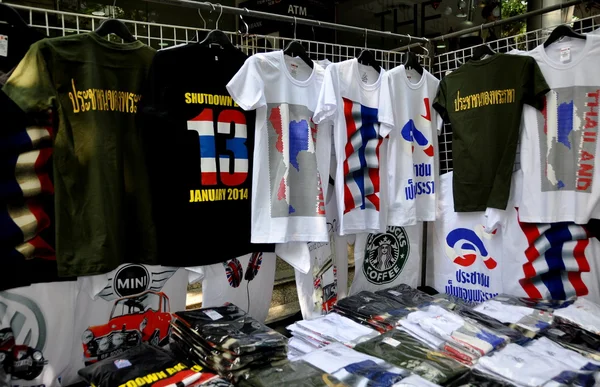 Bangkok, Thailand: Operation Shut Down Bangkok Souvenir Tee-shirts