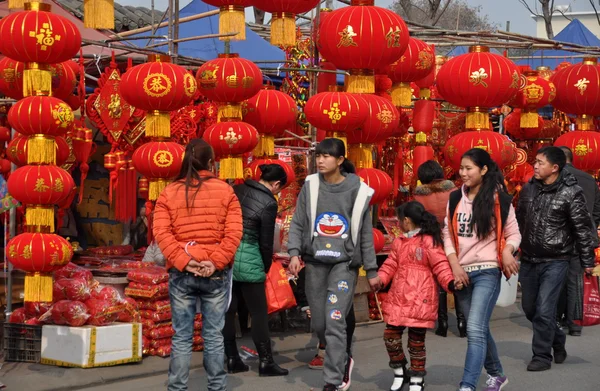 Pengzhou, Chiana: Chinese New Year Decorations