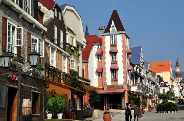 Bai Lu, Sichuan province, China: Sino-French Buildings on La Grande Rue