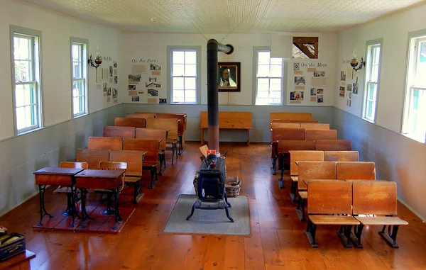 Southwold, NY: 1822 Bay View Schoolhouse Interior