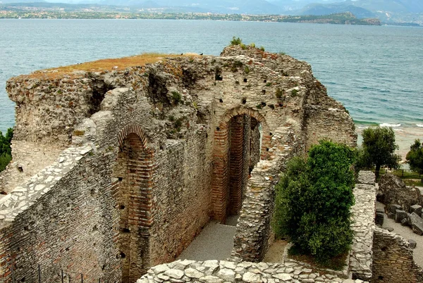 Sirmione,Italy: Villa Ruins of Poet Catullus