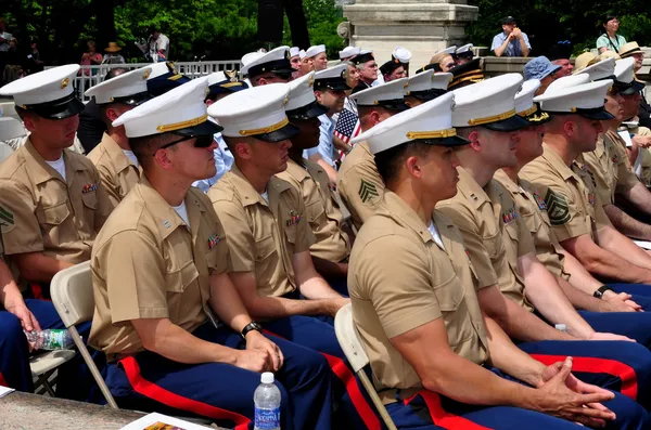 NYC: U.S. Marines at Memorial Day Ceremonies