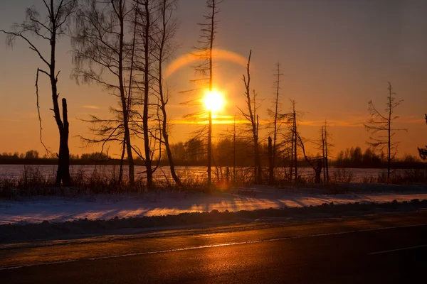 Winter sunset — Stock Photo #36179035