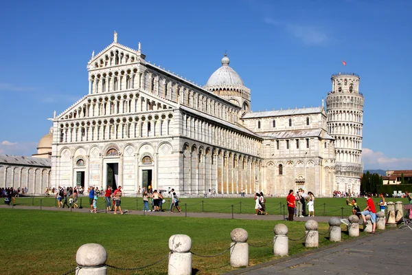 Cathedral complex in Italian city Pisa. Duomo di pisa