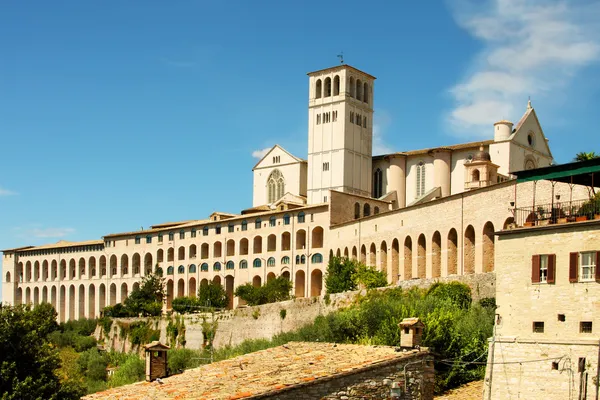 Italian city of Assisi, monastery of saint Francesco