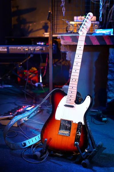 Electric guitar and other musical equipment