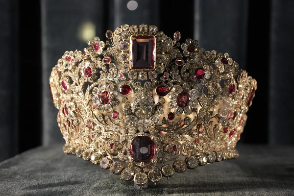 Crown with jewels
